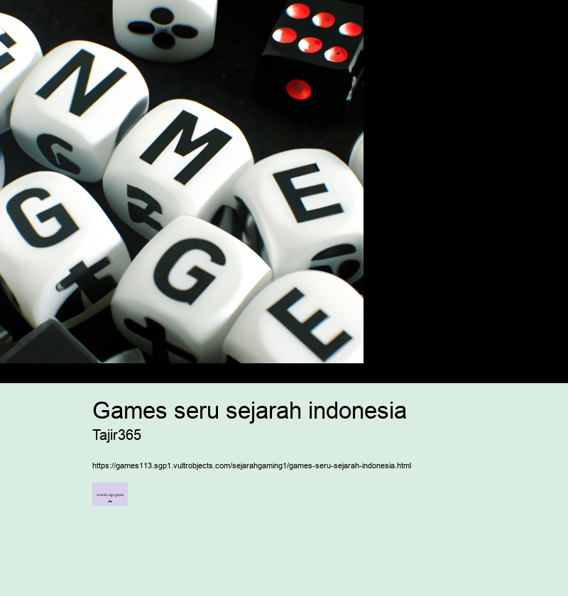 games seru sejarah indonesia