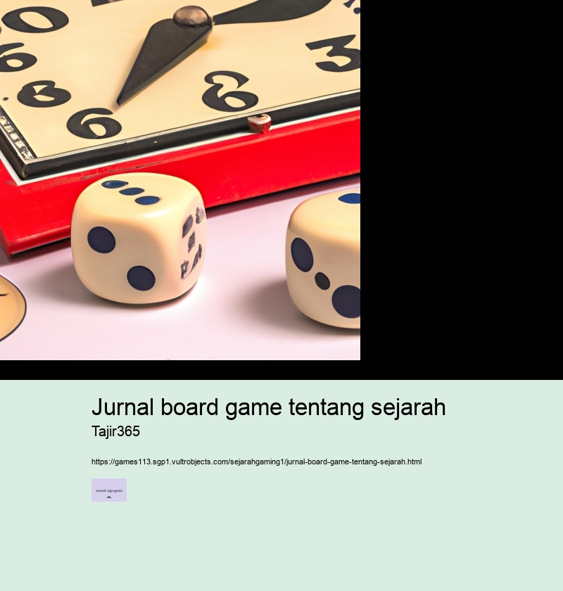 jurnal board game tentang sejarah