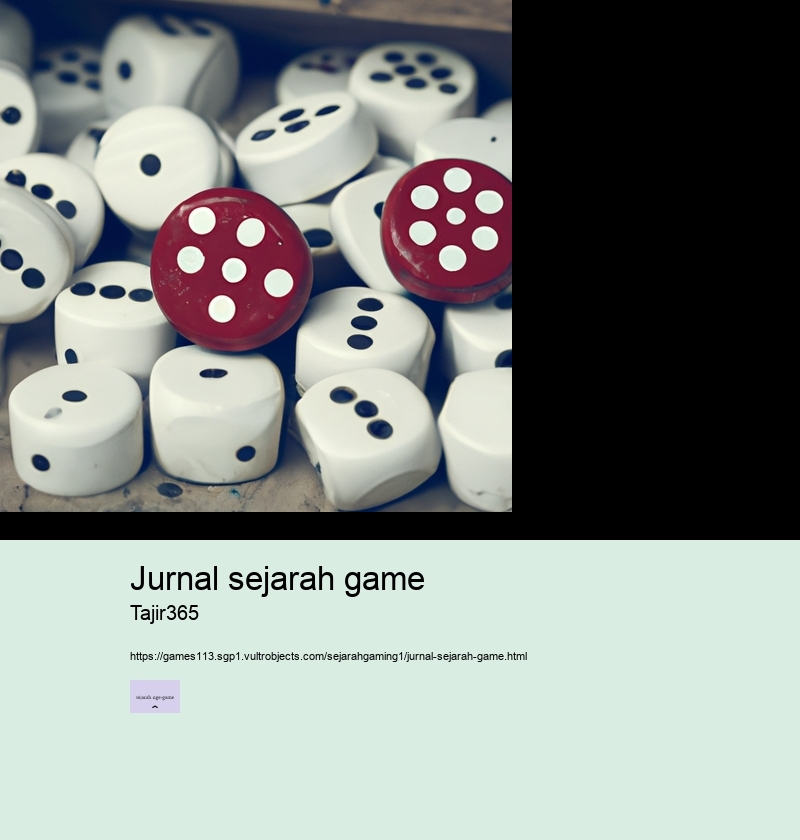 jurnal sejarah game