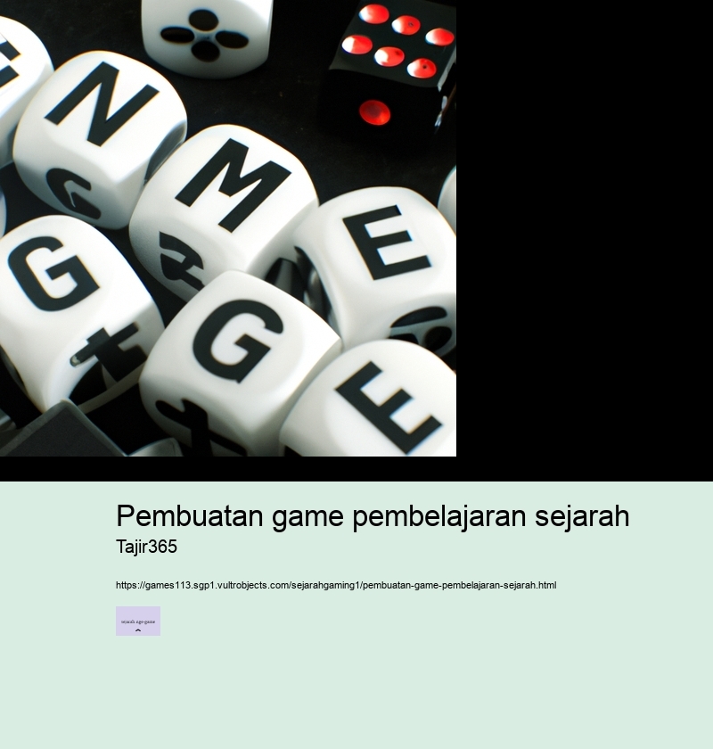pembuatan game pembelajaran sejarah